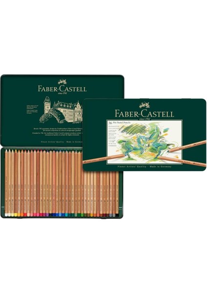 Pitt Pastel Boya Kalemi, 36 Renk