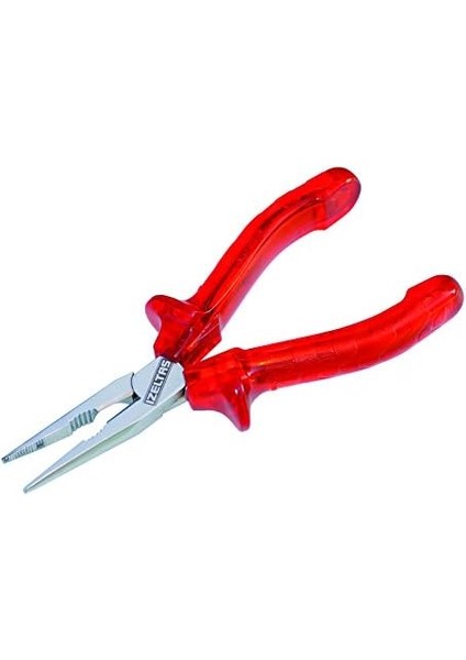 Uzun Kargaburun Düz Uçlu Kraft Seri, Kırmızı, 200 mm fiyatları