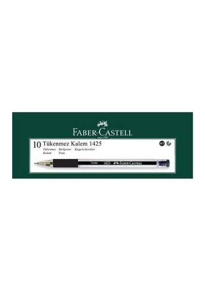 1425 Iğne Uç Tükenmez, 10'lu, Siyah modelleri