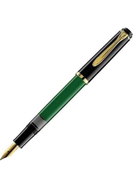 Klasik Seri M151 Yeşil Siyah Dolma Kalem - M