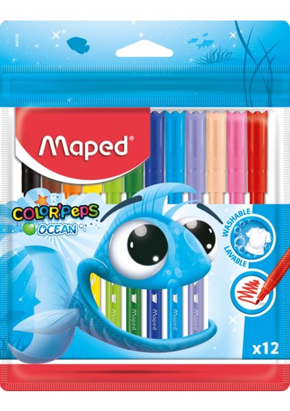 Ofis ve Kırtasiye 845720 12'li Keçeli Kalem