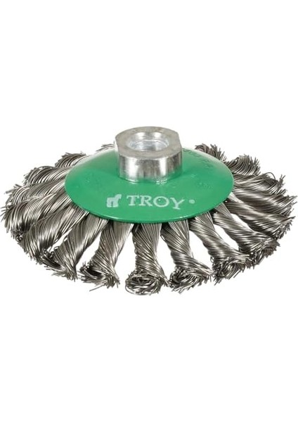 T 27705/100, Burma Telli Konik Fırça, (100MM), Gri, Yeşil fiyatları