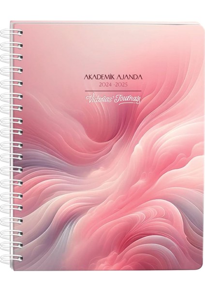 Journals Akademik Ajanda 2024-2025 Spiralli 17X23CM 100GR.