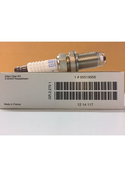 1 Adet Astra G Corsa C Vectra B Ateşleme Bujisi Çift Tırnak 1214117 95519055