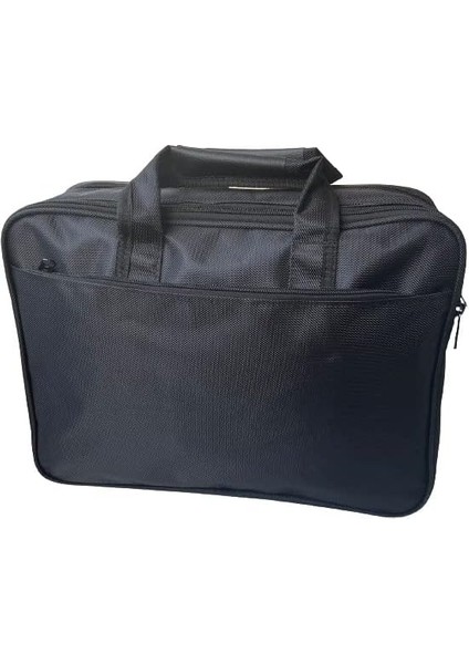 Laptop Çantası Evrak Laptop Notebook Tablet Çantası Büyük Boy 5 Bölmeli Omuz Askılı Çanta 40X30X15 Siyah modelleri