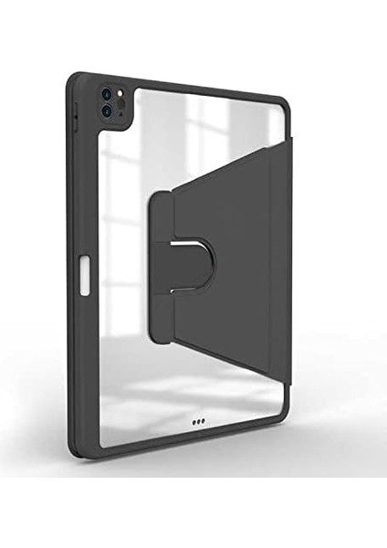 Apple iPad Pro 11 2022 4. Nesil İçin Kılıf (A2759-A2435-A2761-A2762) Regal Folio Kılıf Siyah
