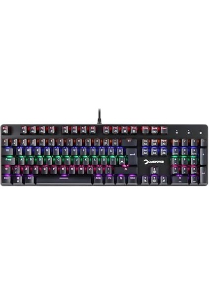 Power Ogre Rainbow 60M Blue Switch Türkçe Q USB Mekanik Gaming Klavye - 3 Yıl Garanti fiyatları