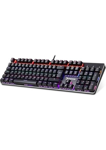 Power Ogre Rainbow 60M Blue Switch Türkçe Q USB Mekanik Gaming Klavye - 3 Yıl Garanti modelleri