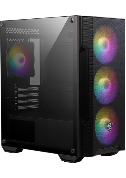 Mag Forge M100A Akrilik Yan Panel 3X120MM 1X120MM Auto Rgb Fan Matx Gaming Bilgisayar Kasası
