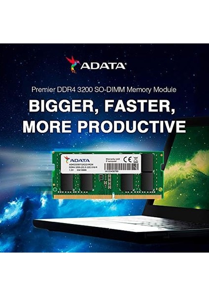 Memoria Sodımm Ddr4 3200 16GB C22 1X16GB, Tek Tepsi