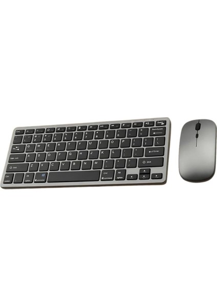Mobile Premium Slim Süper Sessiz Klavye ve Mouse Seti, Telefon, Tablet, Pc, Tv Uyumlu Klavye Seti