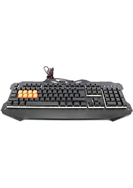 B328 (Q) Türkçe, 8 Adet Infrared Mekanik Switch’li Gaming (Oyuncu) Klavyesi, Siyah