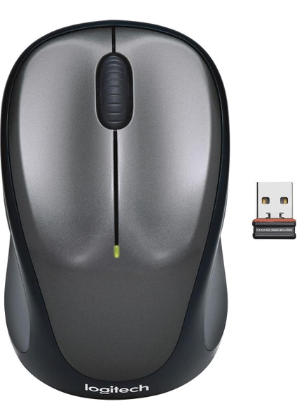 M235 Kablosuz Mouse, Gri, 2.4 Ghz Nano Receiver, 1000 Dpı Optik Tarama, 12 Ay Pil Ömrü, Pc / Laptop ve Mac Uyumlu