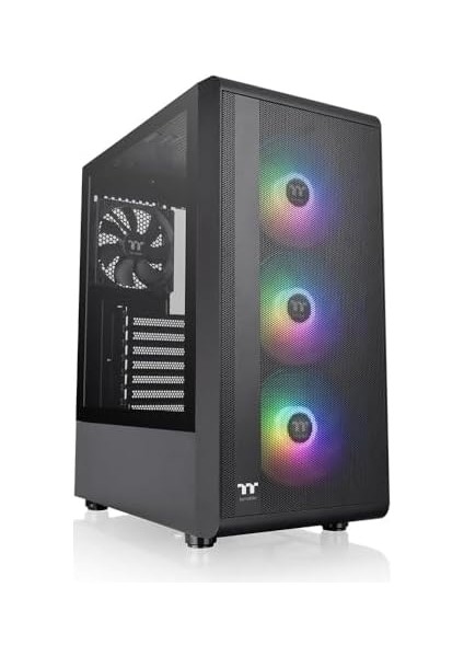 S200 Tg 650W 80PLUS Argb 4X120MM Fanlı Midt Atx Siyah Kasa (Siyah)