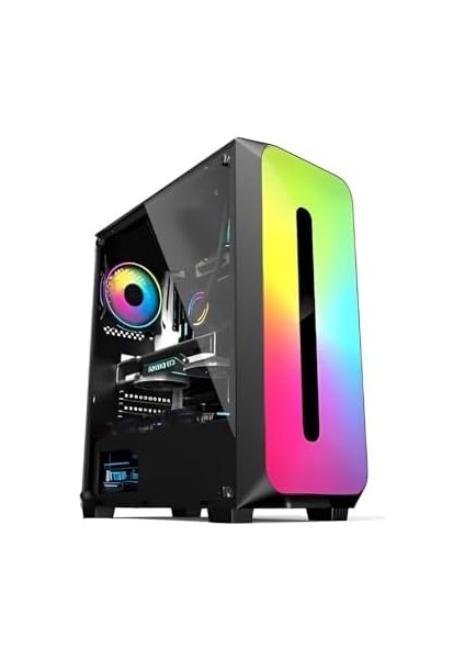 Colorful 1 Fanlı Atx 10 Modlu Rgb Gaming Bilgisayar Gaming Oyuncu Kasası (0, Watt)