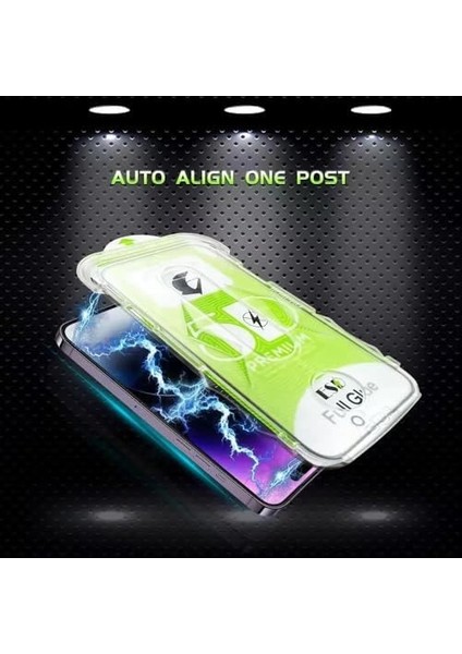 iPhone 11 ve iPhone Xr ile Uyumlu Darbelere Karşı Maksimum Koruma Sağlayan ve Kolay Uygulama Aparatlı Hiçbir Şekilide Telefonda Toz Bırakmayan Cam