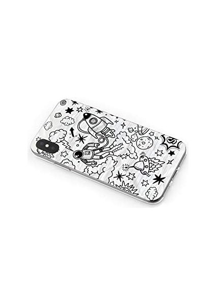 6282 Space iPhone Xs Kılıf, Leila