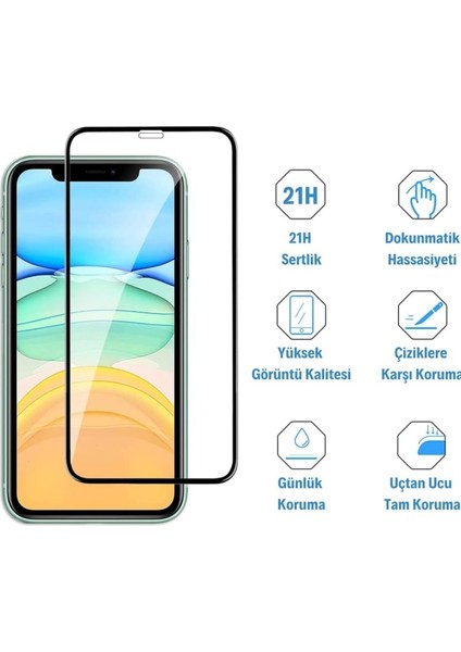 Samsung Galaxy A30S Uyumlu Uçtan Uca Tam Koruma Kırılmaz Cam 9d Ekran Koruyucu