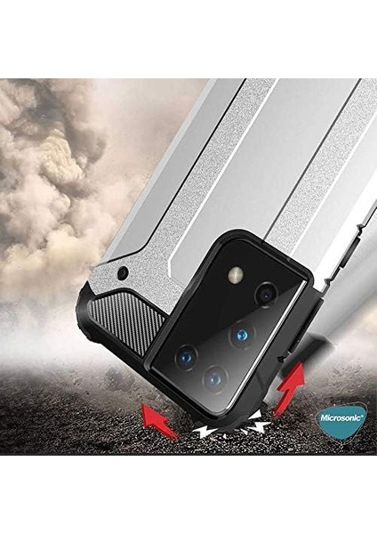 Samsung Galaxy S21 Ultra Için Kılıf Rugged Armor Siyah [galaxy S21 Ultra ile Uyumlu Kılıf - Siyah] fiyatları