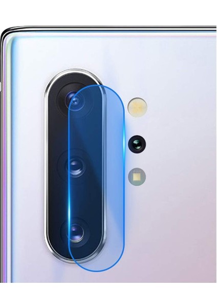 Galaxy Note 10 Uyumlu Kamera Koruyucu Cam (Şeffaf)