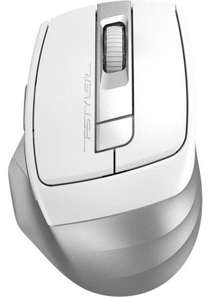 Tech FB35C Kablosuz Mouse, Bluetooth, 2.4 Ghz, Nano Optik, 2400 Dpı, Şarj Edilebilir, Beyaz, Standart