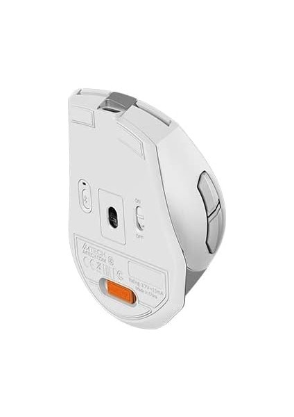 Tech FB35C Kablosuz Mouse, Bluetooth, 2.4 Ghz, Nano Optik, 2400 Dpı, Şarj Edilebilir, Beyaz, Standart
