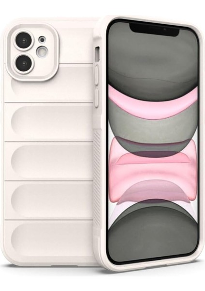 iPhone 11 Kılıf Bonic Parmak Izi Bırakmayan Kılıf Içi Kadife Yumuşak Sıvı Silikon Kılıf Sert Kamera Koruyuculu Darbeye Karşı Dayanıklı Kılıf Apple iPhone 11 Uyumlu Kılıf