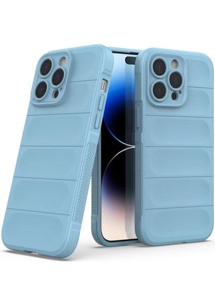 Apple iPhone 14 Pro Max Kılıf Bonic Parmak Izi Bırakmayan Kılıf Içi Kadife Yumuşak Sıvı Silikon Kılıf Sert Kamera Koruyuculu Darbeye Karşı Dayanıklı Kılıf Apple iPhone 14 Pro Max Uyumlu Kılıf