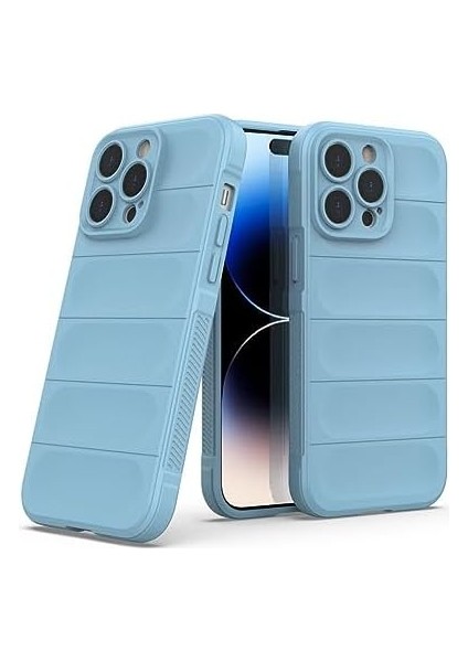 Apple iPhone 14 Pro Max Kılıf Bonic Parmak Izi Bırakmayan Kılıf Içi Kadife Yumuşak Sıvı Silikon Kılıf Sert Kamera Koruyuculu Darbeye Karşı Dayanıklı Kılıf Apple iPhone 14 Pro Max Uyumlu Kılıf