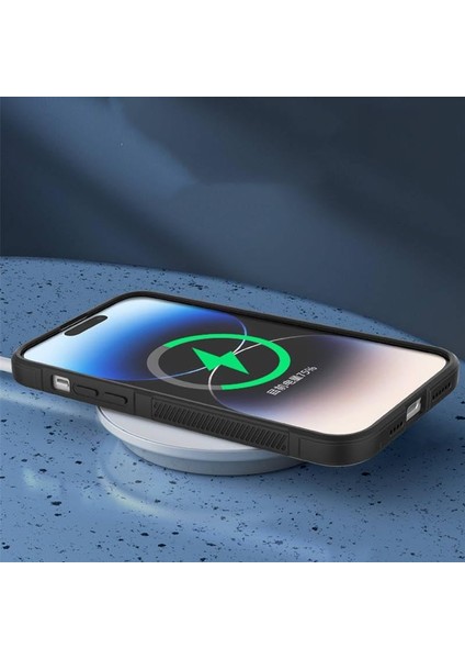 Apple iPhone 14 Pro Max Kılıf Bonic Parmak Izi Bırakmayan Kılıf Içi Kadife Yumuşak Sıvı Silikon Kılıf Sert Kamera Koruyuculu Darbeye Karşı Dayanıklı Kılıf Apple iPhone 14 Pro Max Uyumlu Kılıf