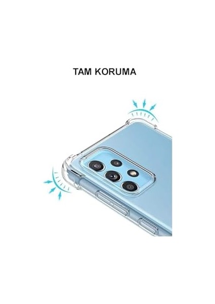 Iletişim Samsung Galaxy S24 Plus Kapak Şeffaf Airbag Antishock Köşe Korumalı Silikon Kılıf