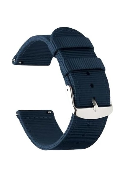 46MM Akıllı Saat Modelleri Için Huaweı Watch (Gt4/watch 4 Pro/gt3/gt3 Pro/gt2/gt2 Pro) Samsung (Gear S3 Frontier/galaxy Watch 46MM) Premium Parlak Naylon Dokuma 22MM Kordon modelleri