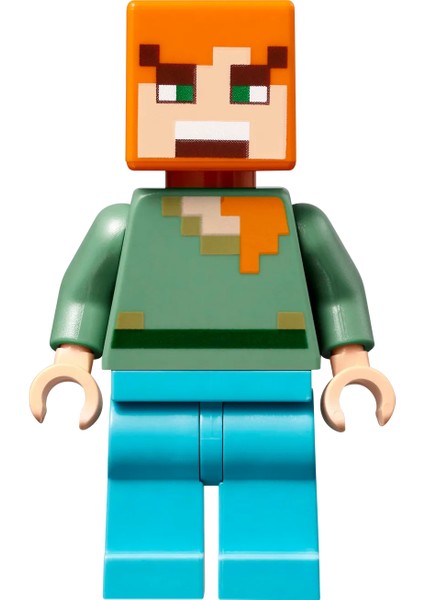 Minecraft - 66 Mavi Kılıçlı Alex Orijinal Minifigür fiyatları