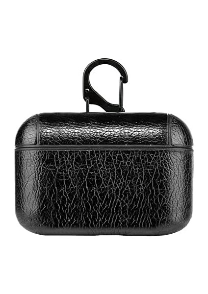 Airpods Pro 2.nesil Için Kılıf Litchi Texture Siyah [airpods Pro 2. Nesil ile Uyumlu Kılıf - Siyah] modelleri