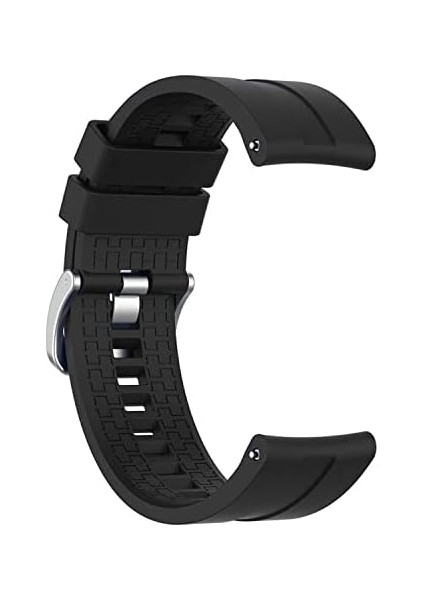 Garmin Forerunner 245 Için Kordon, Silicone Rapidbands Siyah