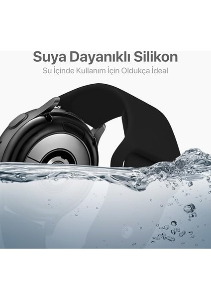 46MM Akıllı Saat Modelleri Için Huaweı Watch (Ultimate/gt4/watch 4 Pro/gt3/gt3 Pro/gt2/gt2 Pro) Samsung Watch (Gear S3 Frontier/galaxy Watch 46MM) Konforlu 22MM Silikon Kordon modelleri