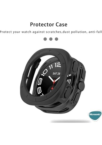 Samsung Galaxy Watch Ultra Için Kılıf 360 Full Round Soft Silicone Şeffaf [galaxy Watch Ultra ile Uyumlu Kılıf - Şeffaf] fiyatları