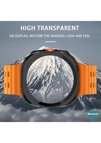 Samsung Galaxy Watch Ultra Için Kılıf 360 Full Round Soft Silicone Şeffaf [galaxy Watch Ultra ile Uyumlu Kılıf - Şeffaf] modelleri