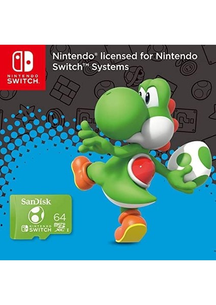 64 GB Microsdxc Nintendo Switch Kartı - Nintendo Lisanslı Ürün