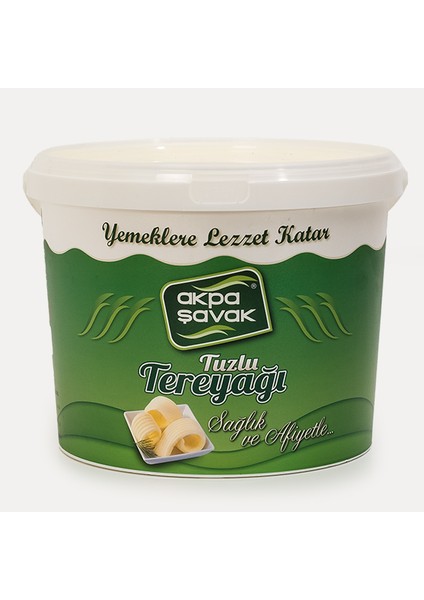 Doğal Tereyağı Tuzlu 1900 gr