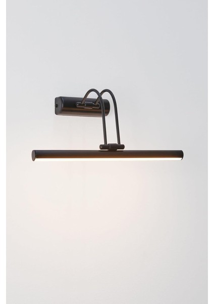 LED 7 Watt Günışığı Flüt Aplik, Resim, Tablo, Banyo ve Duvar Aplik | 5 Farklı Renk Seçeneği (Siyah)