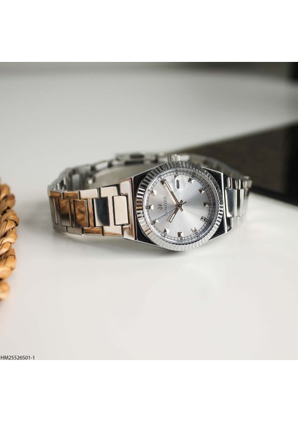 HM25526S01-1 Çelik Kordonlu Kadın Kol Saati