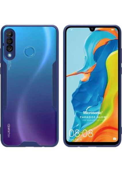 Huawei P30 Lite Için Kılıf Paradise Glow Lacivert [P30 Lite ile Uyumlu Kılıf - Lacivert]