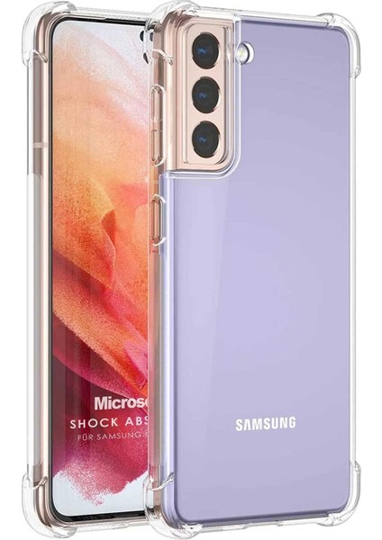 Samsung Galaxy S21 Fe Için Kılıf Shock Absorbing Şeffaf [galaxy S21 Fe ile Uyumlu Kılıf - Şeffaf]