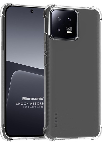 Xiaomi Mi 13 Için Kılıf Shock Absorbing Şeffaf [mi 13 ile Uyumlu Kılıf - Şeffaf]