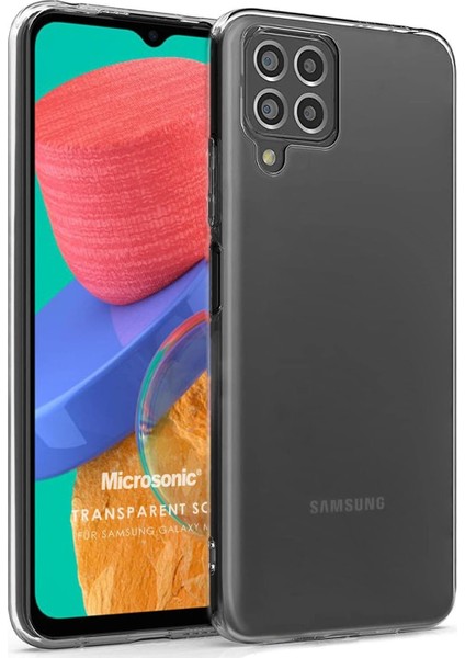 Samsung Galaxy M33 Için Kılıf Transparent Soft Şeffaf [galaxy M33 ile Uyumlu Kılıf - Şeffaf]