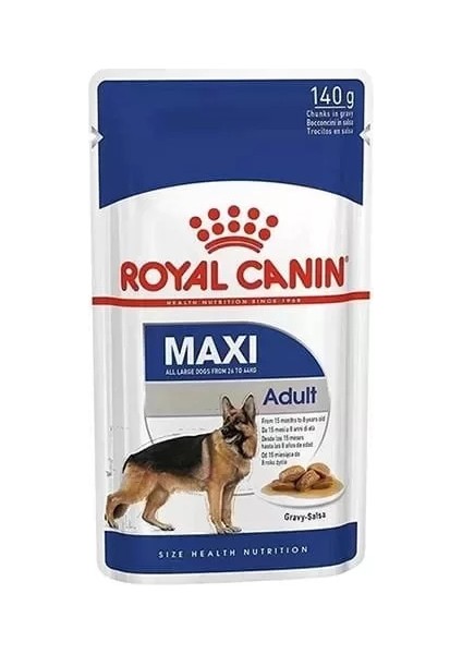 Royal Canin Maxi Adult Gravy Yetişkin Konserve Köpek Maması 140 gr