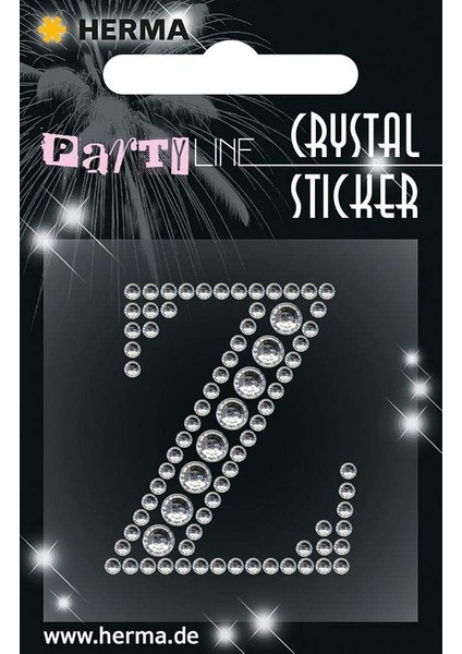 Kristal Etiket Harf Z