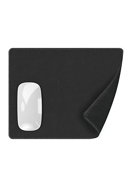 Navada - Gaming Oyuncu Gamer Hakiki Deri Mouse Pad, Deri Fare Altlığı, Hakiki Deri Ped, Dayanıklı Kaymaz Taban, Ofis Tipi Mouse Ped (Siyah) fiyatları