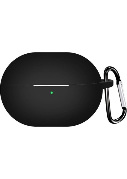 Huawei Freebuds Pro 3 Kılıf Askılı Mat Silikon Siyah [freebuds Pro 3 ile Uyumlu Kılıf - Siyah]